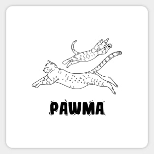 PAWMA Sticker